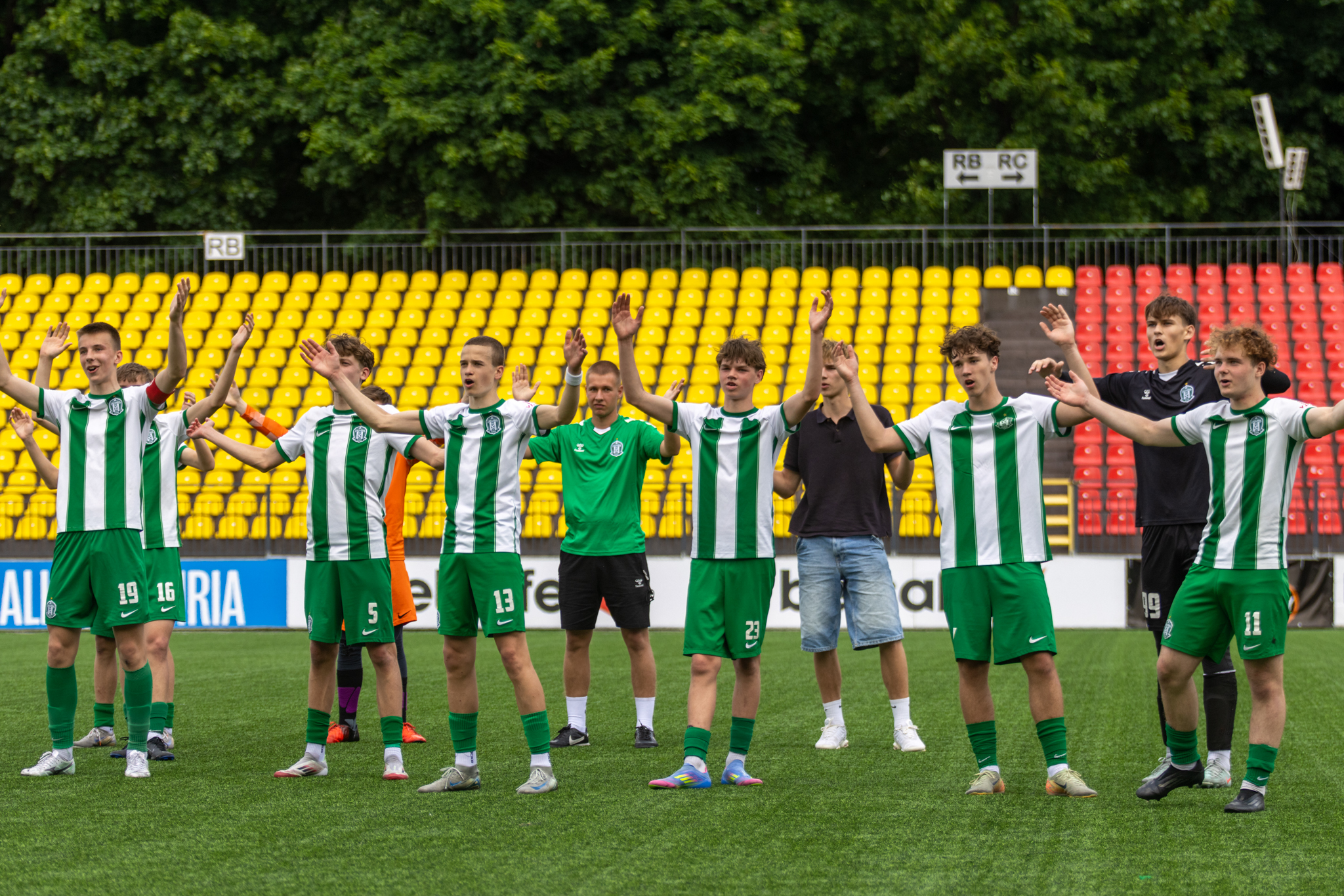 Trenerio ir kapitono mintys apie prabėgusį U-16 sezoną
